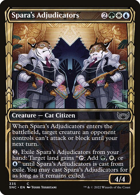 Spara's Adjudicators (SNC-335) (Foil)