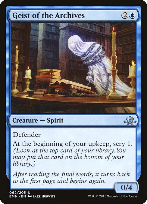 Geist of the Archives (EMN-62)