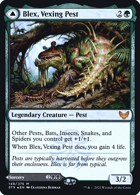 Blex, Vexing Pest // Search for Blex (PSTX-148s) (Foil)