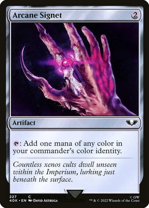 Arcane Signet (40K-227)