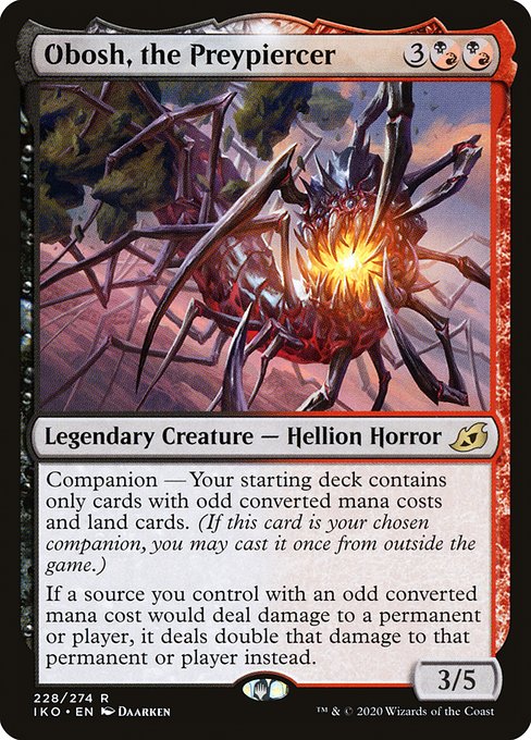 Obosh, the Preypiercer (IKO-228) (Foil)