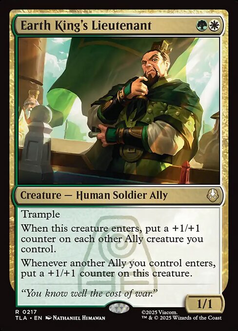 Earth King's Lieutenant (TLA-217)