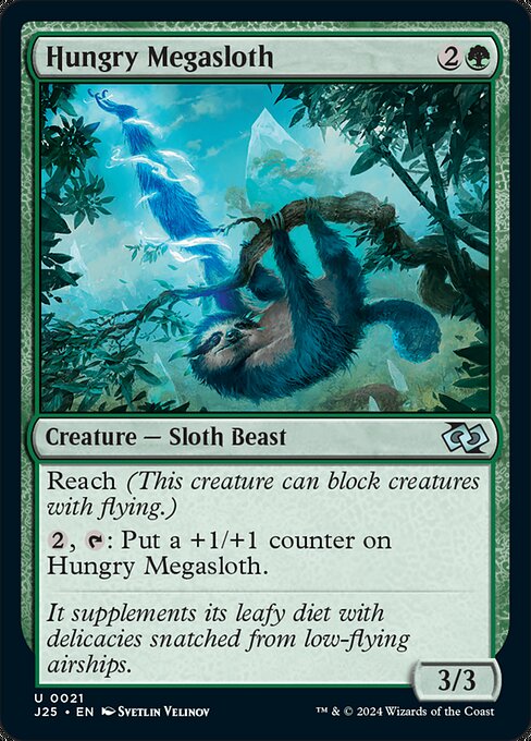 Hungry Megasloth (J25-21)