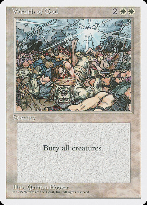 Wrath of God (4ED-58) [Good]