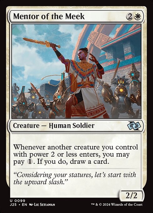 Mentor of the Meek (J25-99)