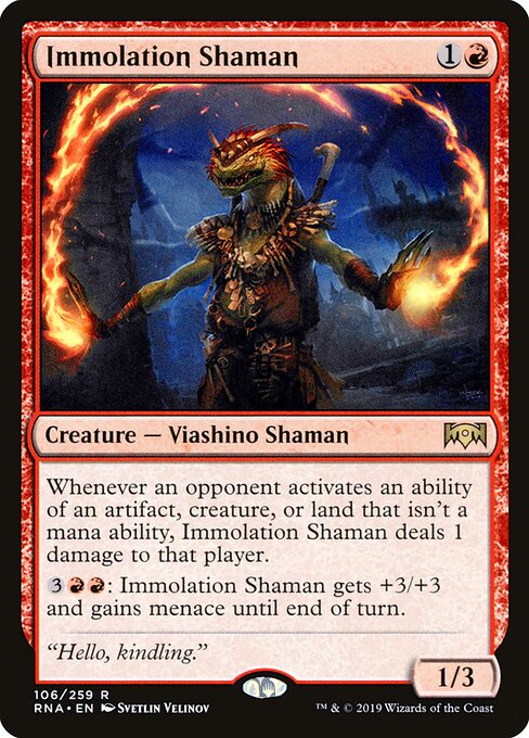 Immolation Shaman (RNA-106)