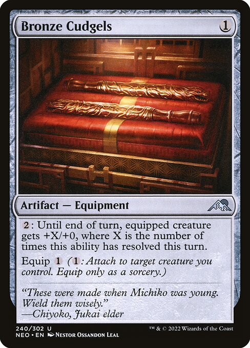 Bronze Cudgels (NEO-240)