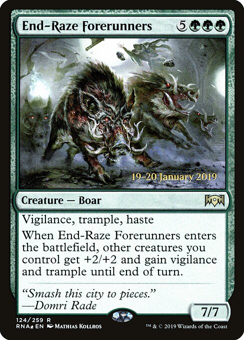 End-Raze Forerunners (PRNA-124s) (Foil)