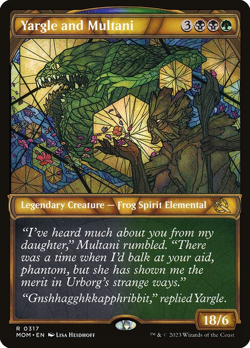 Yargle and Multani (MOM-317) (Foil)
