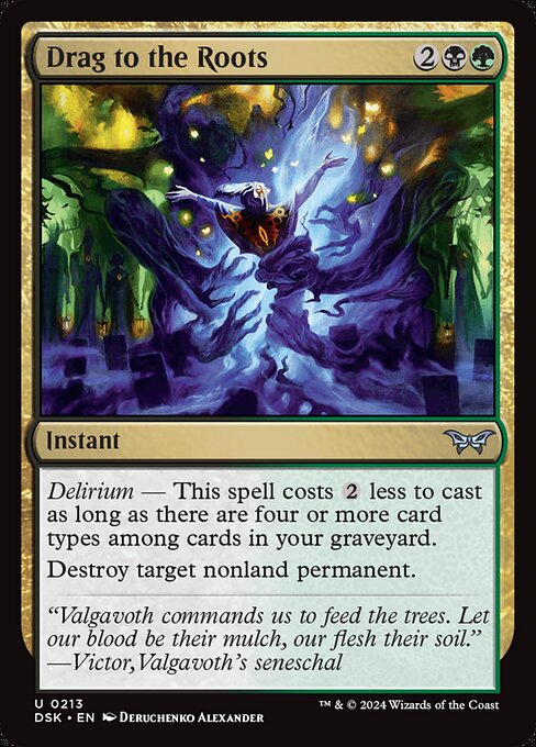 Drag to the Roots (DSK-213) (Foil)