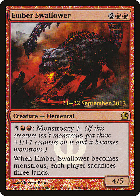 Ember Swallower (PTHS-120★) (Foil)