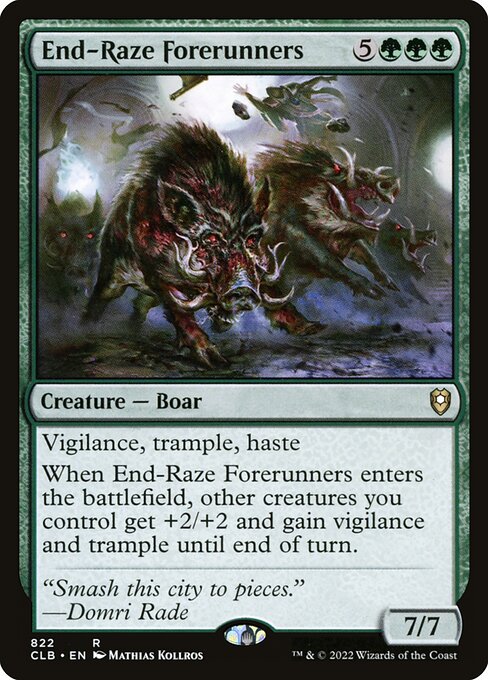 End-Raze Forerunners (CLB-822)
