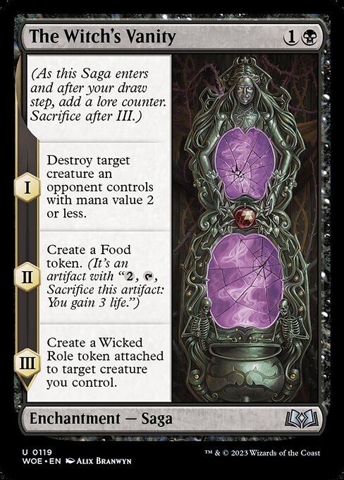 The Witch's Vanity (WOE-119) (Foil)