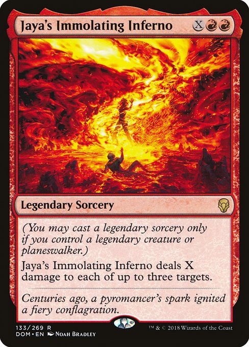 Jaya's Immolating Inferno (DOM-133)