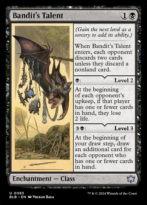 Bandit's Talent (BLB-83)