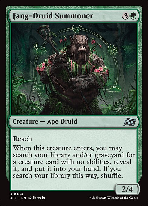 Fang-Druid Summoner (DFT-163)