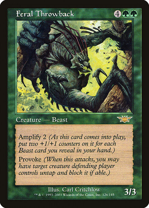 Feral Throwback (LGN-126)
