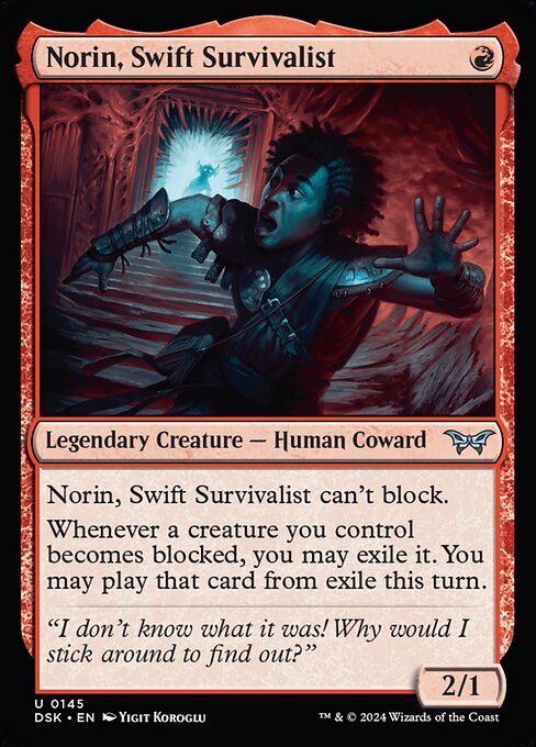 Norin, Swift Survivalist (DSK-145)