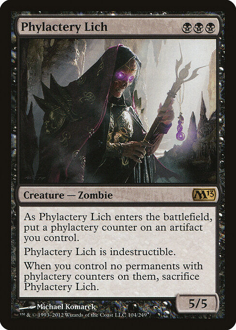 Phylactery Lich (M13-104)
