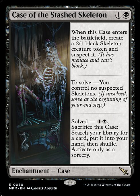 Case of the Stashed Skeleton (MKM-80)