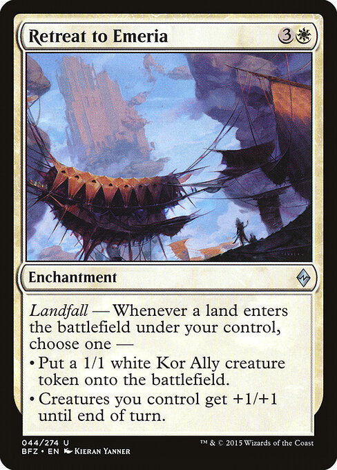 Retreat to Emeria (BFZ-44)