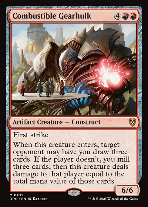 Combustible Gearhulk (DRC-102)