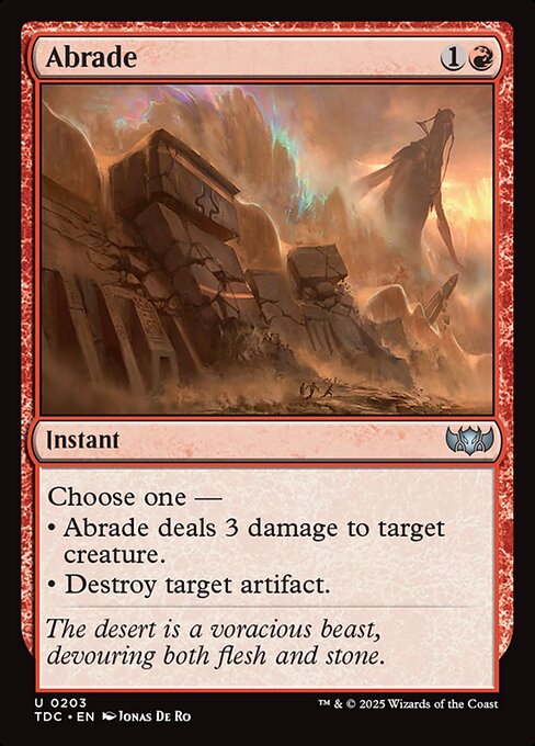 Abrade (TDC-203)