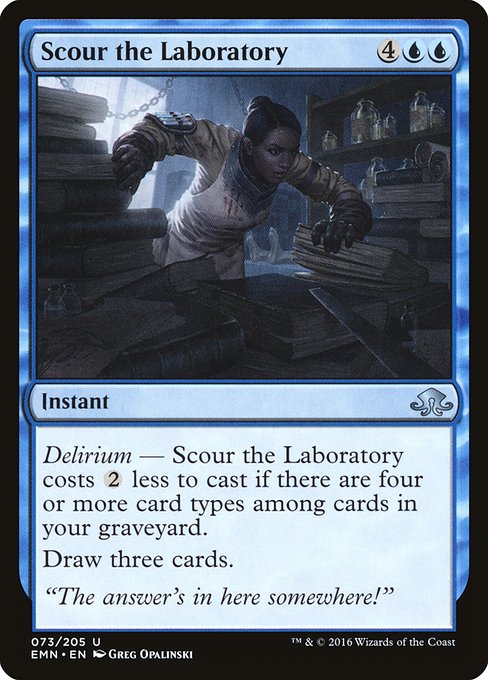 Scour the Laboratory (EMN-73)