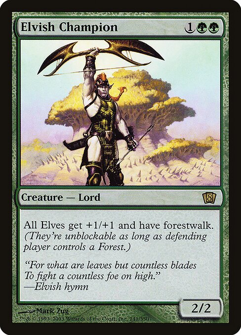 Elvish Champion (8ED-241★) (Foil)