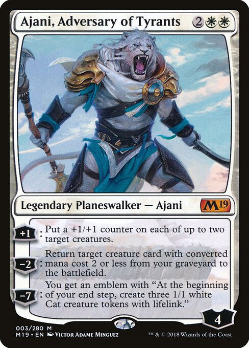 Ajani, Adversary of Tyrants (M19-3)