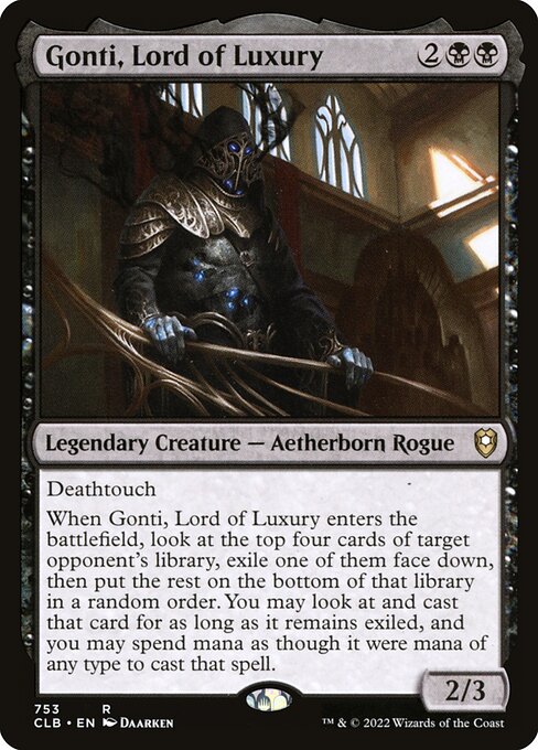 Gonti, Lord of Luxury (CLB-753)