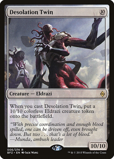 Desolation Twin (BFZ-6) (Foil)