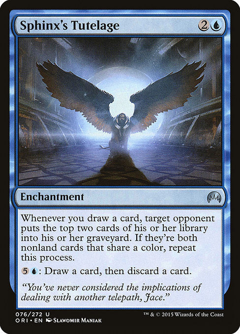 Sphinx's Tutelage (ORI-76)