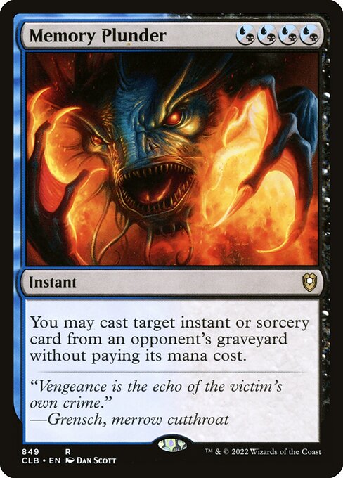Memory Plunder (CLB-849)
