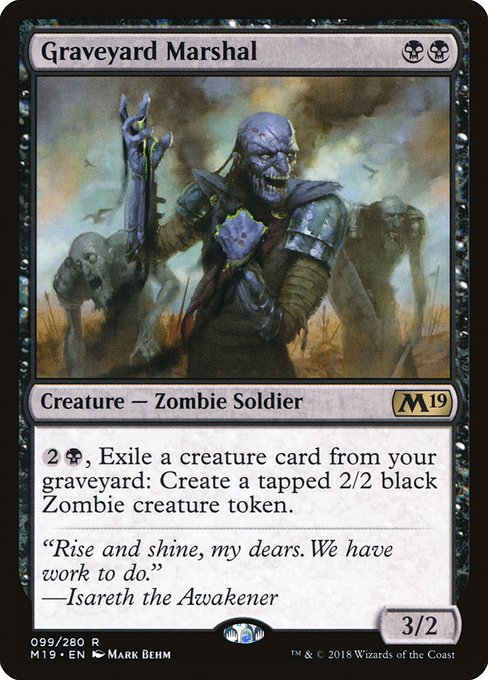 Graveyard Marshal (M19-99)