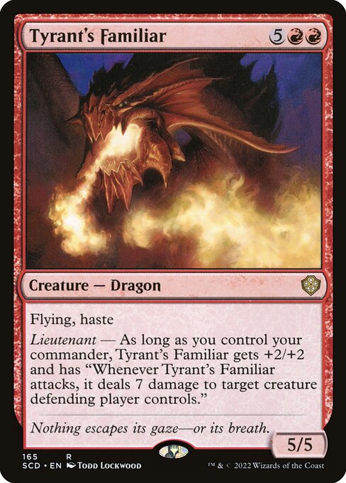 Tyrant's Familiar (SCD-165)