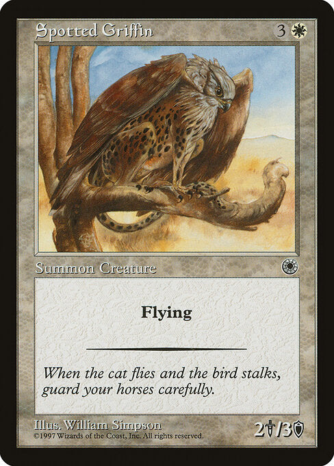 Spotted Griffin (POR-28) [Played]