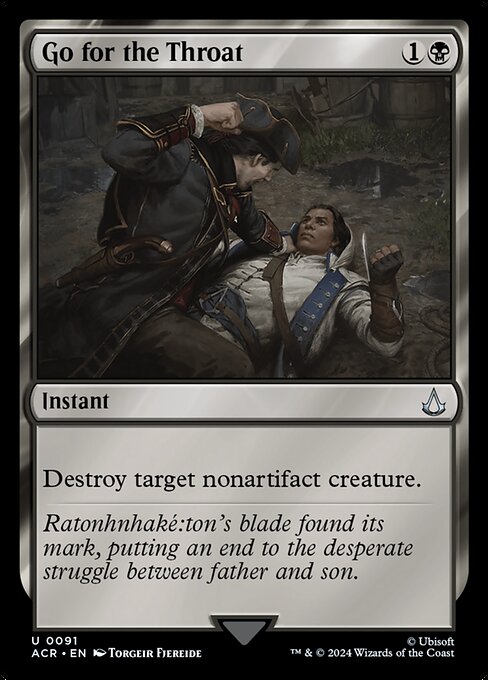 Go for the Throat (ACR-91) (Foil)