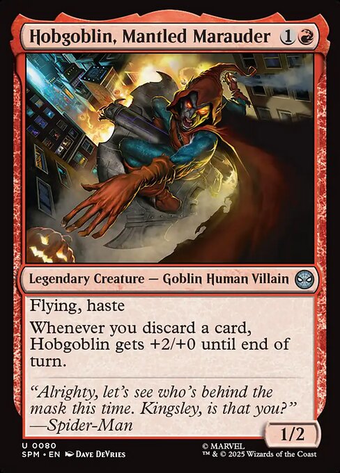 Hobgoblin, Mantled Marauder (SPM-80)