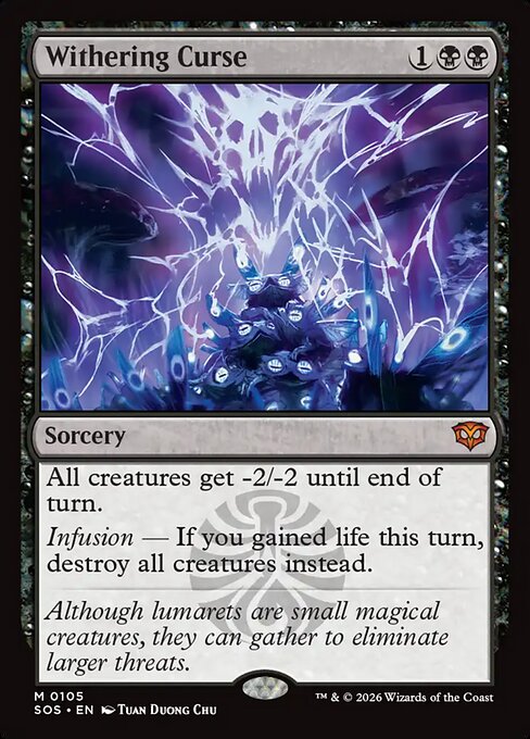 Withering Curse (SOS-105) (Foil)