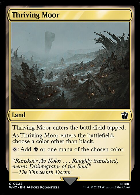 Thriving Moor (WHO-328)