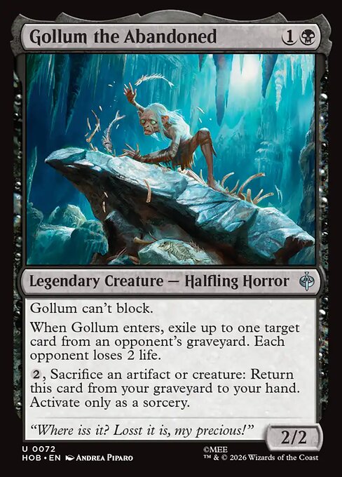 Gollum the Abandoned (HOB-72)