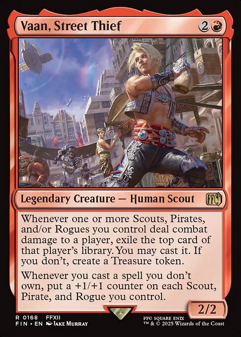 Vaan, Street Thief (FIN-168)