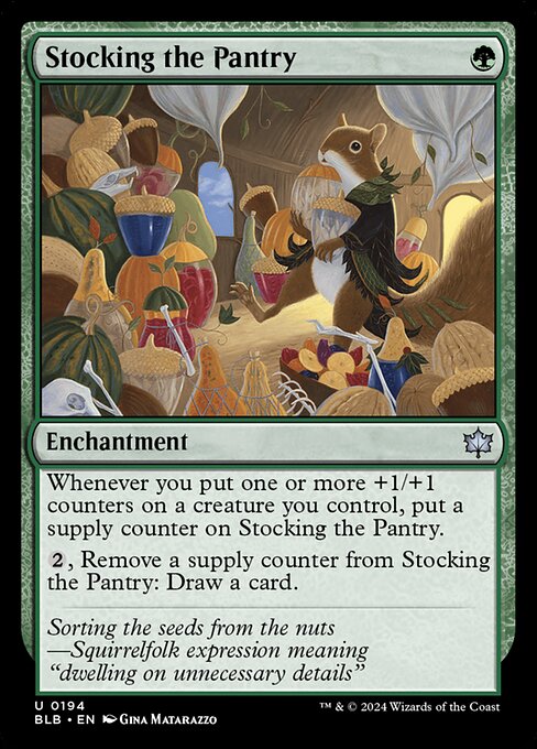 Stocking the Pantry (BLB-194)