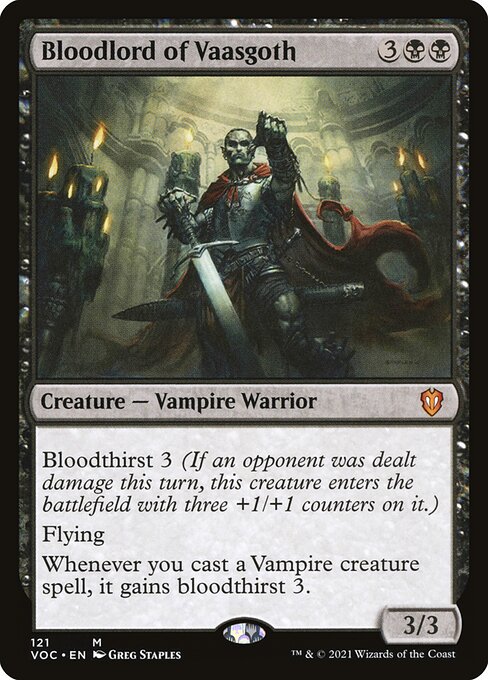 Bloodlord of Vaasgoth (VOC-121)