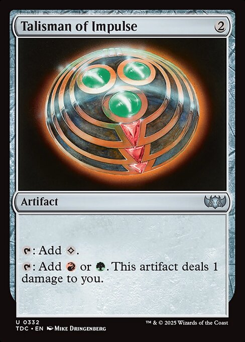 Talisman of Impulse (TDC-332)
