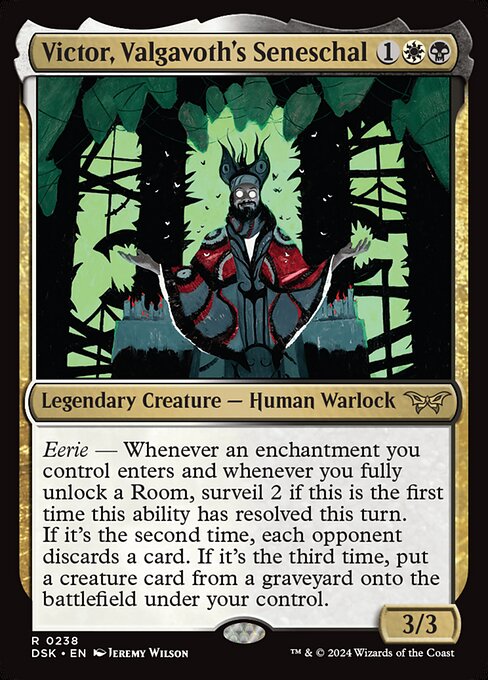 Victor, Valgavoth's Seneschal (DSK-238) (Foil)