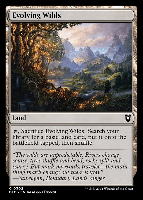 Evolving Wilds (BLC-302)
