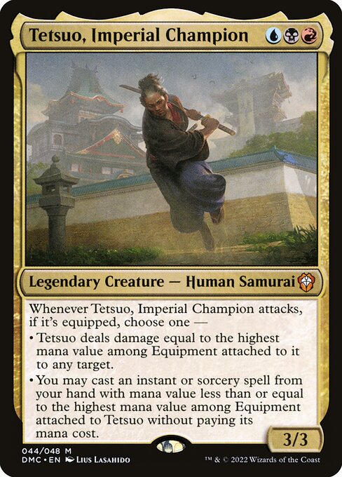 Tetsuo, Imperial Champion (DMC-44) (Foil)
