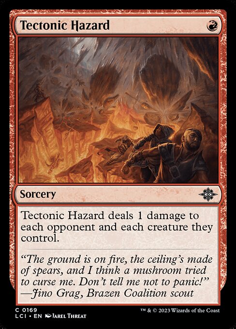 Tectonic Hazard (LCI-169) (Foil)